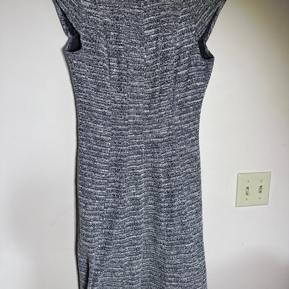 Elle Charcoal Knit Midi Dress